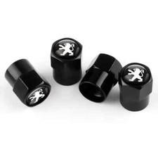 PEUGEOT BLACK METAL TIRE VALVE