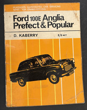 Ford 100E Anglia Prefect & Popular Kaberry 1966 cars automobiles England UK