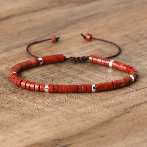 Natural gemstone red jasper - natural,