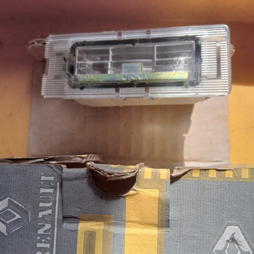 Number plate lamp renault - number,