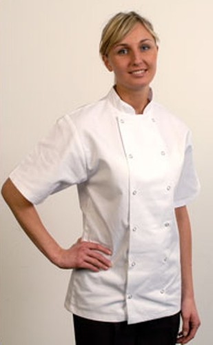 Short sleeve chef - sleeve, jacket