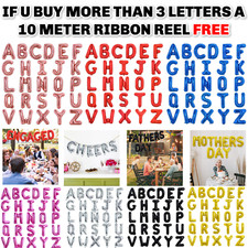 16" Letters Foil Balloons