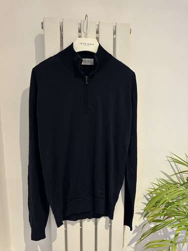 John smedley medium fit - medium, navy