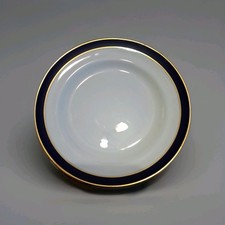 Spode Consul Cobalt Bread & Butter Plate Y7332-1 fine bone china blue & gold rim