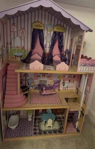 Kidkraft wooden dollhouse - kidkraft,