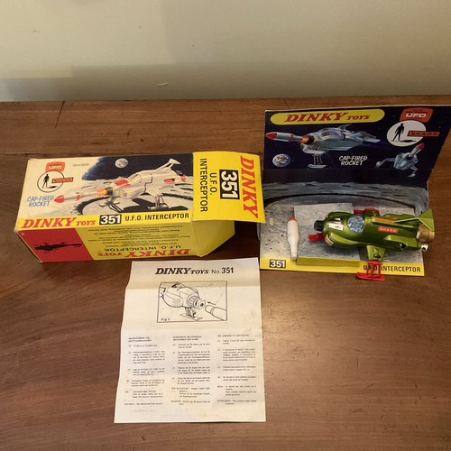 Dinky toys 351 ufo - dinky, interceptor