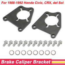 For 1988-1992 Honda Civic CRX del Sol Rear Disk Brakes Conversion Brackets Plate