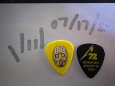 Metallica Official Guitar Pick Set Edmonton Canada M72 World Tour 2024