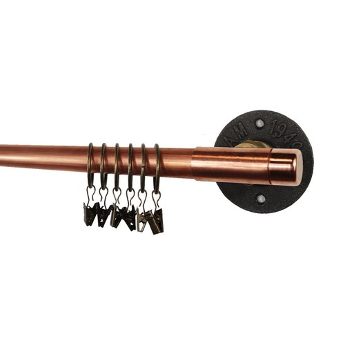 Curtain pole rail tension rod - curtain,