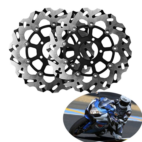 Front brake disc rotors - front, fit