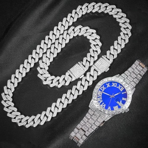 3pcs cuban chain - cuban, for