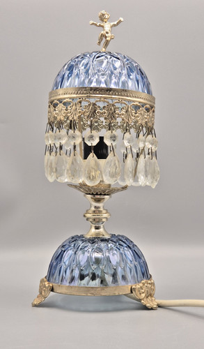 Vintage french ornate - vintage, blue