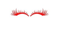 3D Car Fake Eyelash Decoration Sticker Vehicle Body Sticker Decal Universal Fit