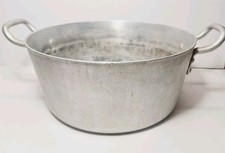 Vintage 13.9 “ Falconware Aluminium Preserve Jam Pan Pot Saucepan with 2 Handles