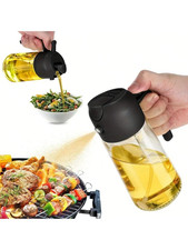 1pc 2-in-1 Oil Sprayer Bottle
