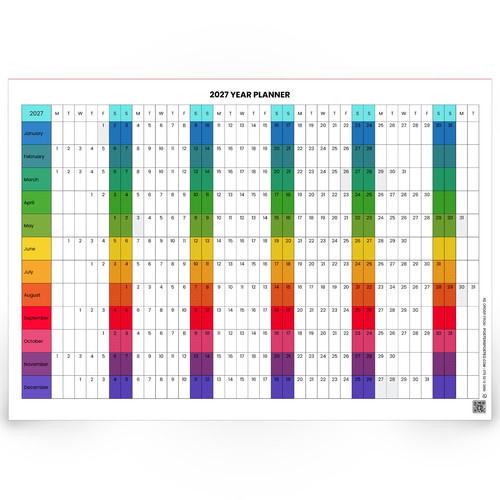 2027 annual wall planner a1 - 2027,