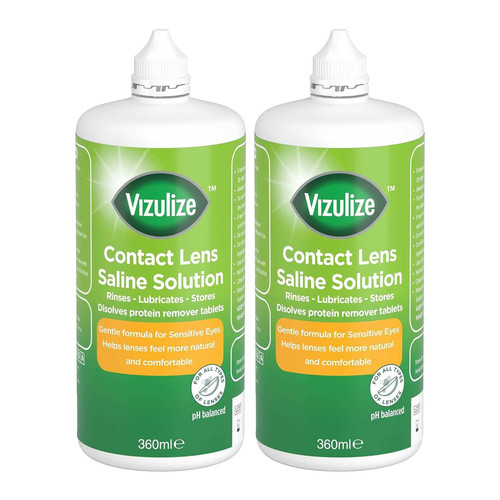 Vizulize saline solution for - vizulize,