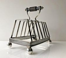 Antique Silver Plate Toast