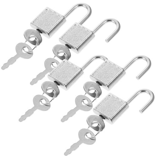 Pcs plastic mini locks with - 5,