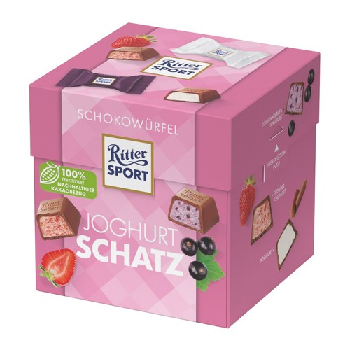 Ritter sport chocolate - ritter, cubes