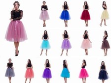 6T Women Tulle Tutu Skirt