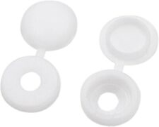 HINGED SCREW CAP COVERS WHITE