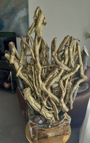 Eclectic twist tree root decor - twist,