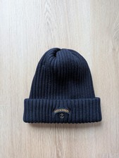 Vintage Paul and Shark Woll Beanie Hat  Navy One Size Genuine Authentic Anchor