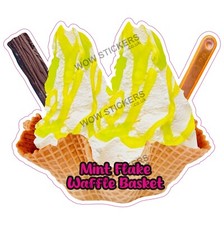 ice cream van sticker Mint