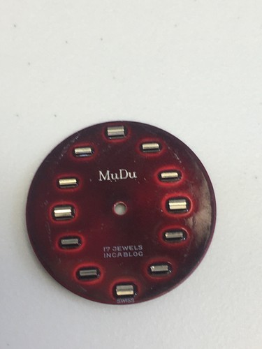 Vintage mudu watch dial face - mudu,