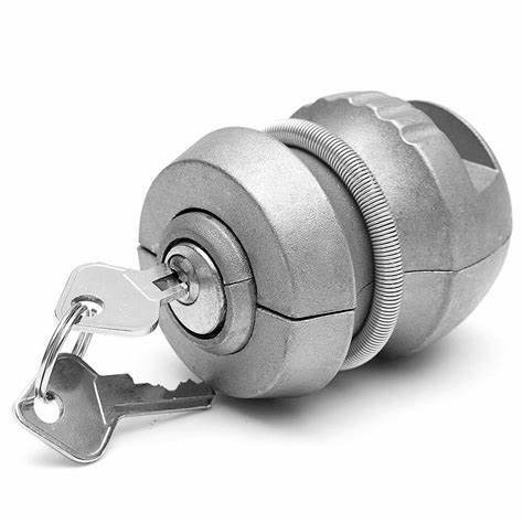 Hitch coupling lock for - lock,