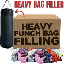 PUNCH BAG FILLING MATERIAL HEAVY FILLER  BAG STUFFING RAGS FOR BOXING PUNCHING