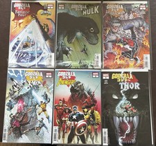 GODZILLA VS #1 complete set 6