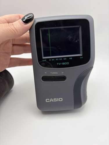 Casio 1800d analogue colour - tv-1800d,