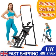 Upgraded Stair Stepper Exercise Machine Foldable Vertical Stair Climber Portable