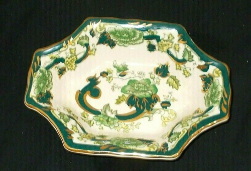 Ornate vintage masons green - masons,