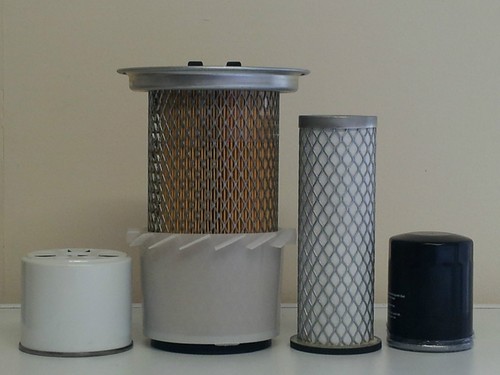 Filter service kit - suits, jcb