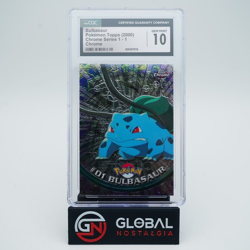 Bulbasaur topps chrome - bulbasaur, #1