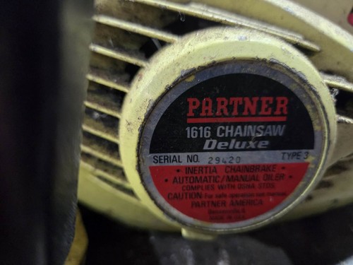 Partner 1616 deluxe chainsaw - partner,
