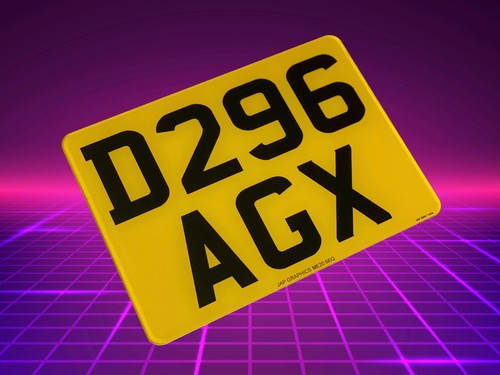 Motorbike number plate - motorbike,