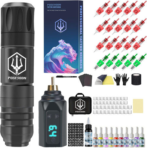 Poseidon tattoo machine kit - tattoo,