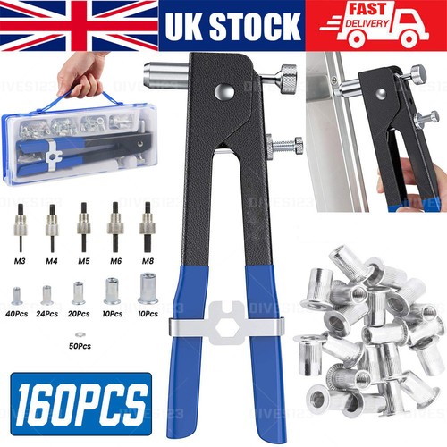 160pcs threaded nut riveter - 160pcs,