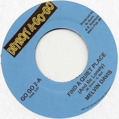 Melvin davis find - davis, quiet