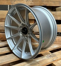 ULTRALITE UL11 16" x 8 ET25 4x108 FLAT SILVER ALLOY WHEELS SET OF 4 Y3803