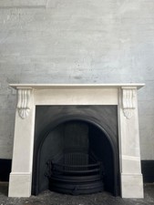 Marble Fire Surround for Cast Iron Fireplace