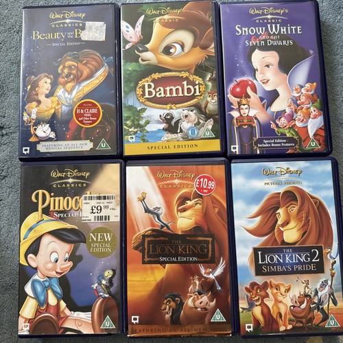 Disney vhs special edition - disney,