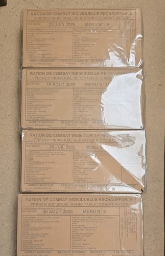 Days new sealed french rcir - x4,
