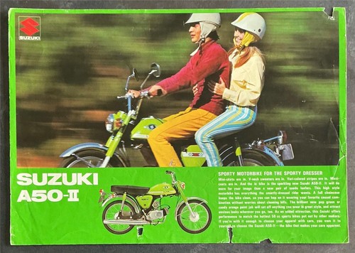Suzuki a50 motorcycle - motorcycle, sales