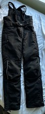 Hein Gericke Bib Brace Gore-Tex Motorbike Trousers Medium Black