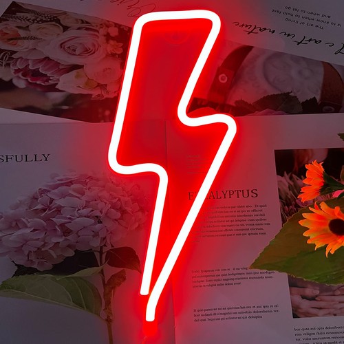 Neon signs lightning - neon, bolt